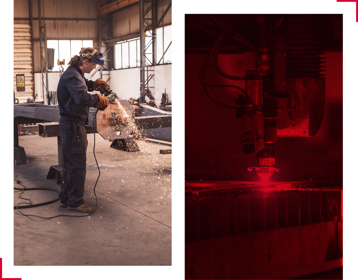 Kariéra u výrobce a dodavatele ocelových konstrukcí